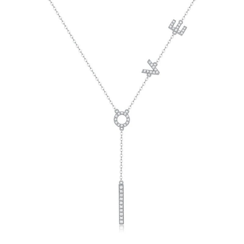 Full Moisssanite D Color Women's Chain Necklace 925 Silver 18K White Gold Fine Luxury Moissanite Pendant Necklace for Women Men