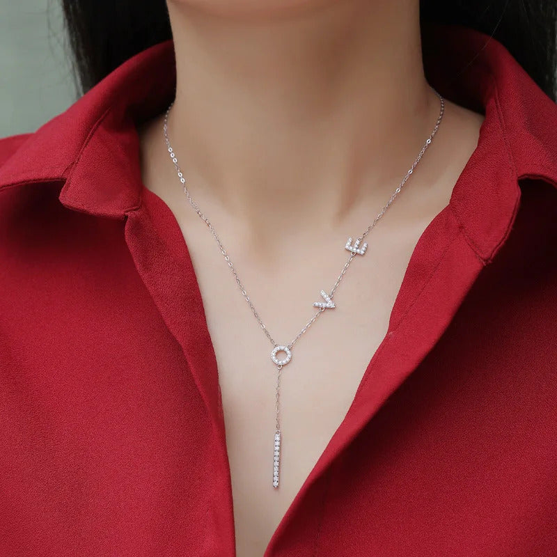 Full Moisssanite D Color Women's Chain Necklace 925 Silver 18K White Gold Fine Luxury Moissanite Pendant Necklace for Women Men