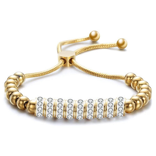 Fashion Party Jewelry Bracelets Adjustable Snake Chain With White Pearl Bracelets For Women Wedding Jewellry