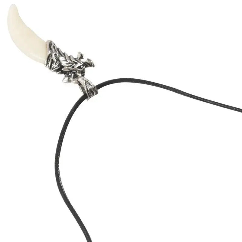 Man Wolf Tooth Necklace Jewelry Steel Titanium Domineering Wolf Tooth Pendant Necklace