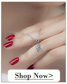 Geometry Crystal Pendant Necklace For Women Round Heart Gold Color Choker Chain Zircon Necklaces Korean Minimalist Jewelry N481