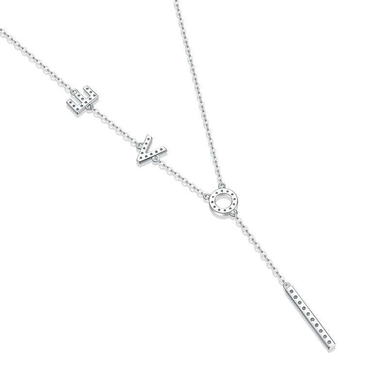Full Moisssanite D Color Women's Chain Necklace 925 Silver 18K White Gold Fine Luxury Moissanite Pendant Necklace for Women Men