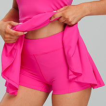 Women’s Tennis Golf Dress with Shorts Pockets Sleeveless Workout Sports Athletic Dresses