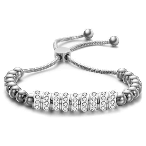 Fashion Party Jewelry Bracelets Adjustable Snake Chain With White Pearl Bracelets For Women Wedding Jewellry